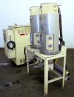 Used Thoreson McCosh Thermal-D Desiccant Dryer, Model TD 60, Carbon steel. Rated 60 CFM, 3/60/460 volt, 12 kw, 15.9 amps. Includes (2) 100# capacity hoppers mounted on a common frame.