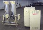 Used Thoreson McCosh Thermal-D Desiccant Dryer, Model TD 60, Carbon steel. Rated 60 CFM, 3/60/460 volt, 12 kw, 15.9 amps. Includes (2) 100# capacity hoppers mounted on a common frame.