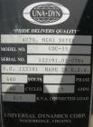 Used Una-Dyn Mini Dryer, model UDC-55. Solid absorption type. Approximately 55 cfm. 1/60/460 volt, 15 amp, 6.7 kva. Includes insulated drying hopper, carbon steel. 18