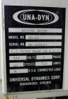 Used Una-Dyn Dehumidifier Dryer, Model DHD-20