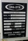 Used- Una-Dyn Dehumidifier Dryer, Model DHD-20