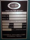Used Una-Dyn Dehumidifying Hopper Dryer, Model DHD-6, Approximate 250 CFM.