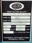 Used Una-Dyn Dehumidifying Hopper Dryer, Model DHD-6, Approximate 250 CFM.