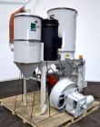 Used Una-Dyn Closed Circuit Crystallizer, Model XTLR-600, Carbon Steel. Approximate through-put 600 pounds per hour. Includes an insulated drying hopper, agitator arm assembly with motor, 5hp blower,...