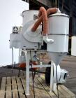 Used Una-Dyn Closed Circuit Crystallizer, Model XTLR-600, Carbon Steel. Approximate through-put 600 pounds per hour. Includes an insulated drying hopper, agitator arm assembly with motor, 5hp blower,...