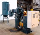 Used Walton Stout Dual Desiccant Dryer, Model WSD255, Carbon Steel. Approximately 255 CFM. Has 3 hp blower, .33 hp blower, filter, cooler, and control panel. 3/50/415 volt. Mounted on carbon steel fr...