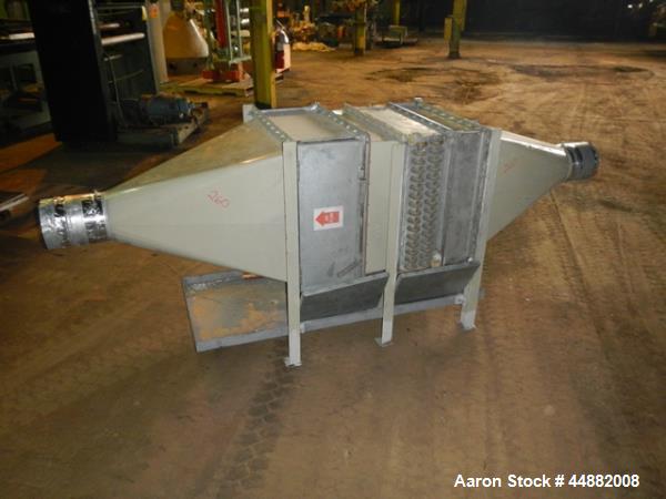 Used Conair Model CR1000 Crystallizer rated at 1000 lbs per hour.  Includes approximately 3500 lb agitated hopper, operator control panel and heater / cooler unit with blower.