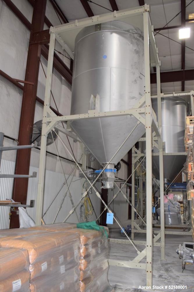 Used SB Plastics Machinery Continuous Infrared + Vacuum Systems Moby SSP Solid State Polycondensation Line, Type MOBY 1-6000.  Completely electric, crystallization is done in the reactor with the inf...