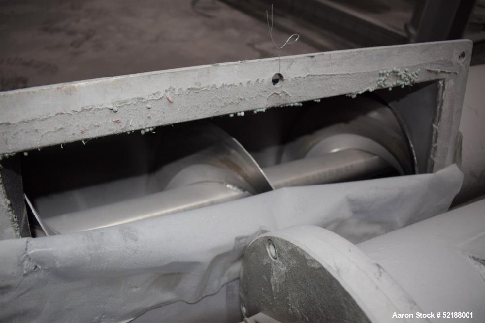 Used SB Plastics Machinery Continuous Infrared + Vacuum Systems Moby SSP Solid State Polycondensation Line, Type MOBY 1-6000.  Completely electric, crystallization is done in the reactor with the inf...