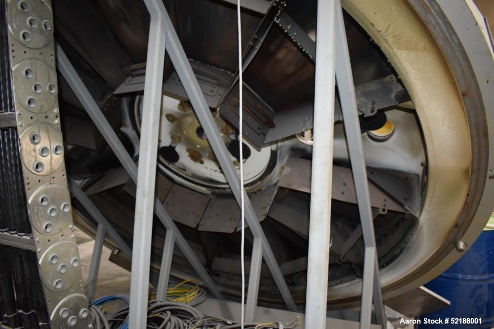 Used SB Plastics Machinery Continuous Infrared + Vacuum Systems Moby SSP Solid State Polycondensation Line, Type MOBY 1-6000.  Completely electric, crystallization is done in the reactor with the inf...