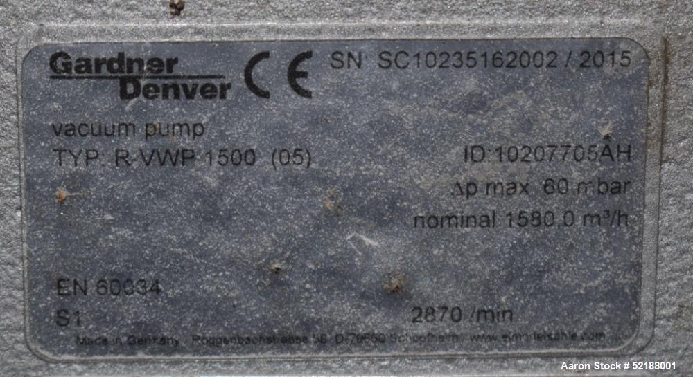 Used SB Plastics Machinery Continuous Infrared + Vacuum Systems Moby SSP Solid State Polycondensation Line, Type MOBY 1-6000.  Completely electric, crystallization is done in the reactor with the inf...
