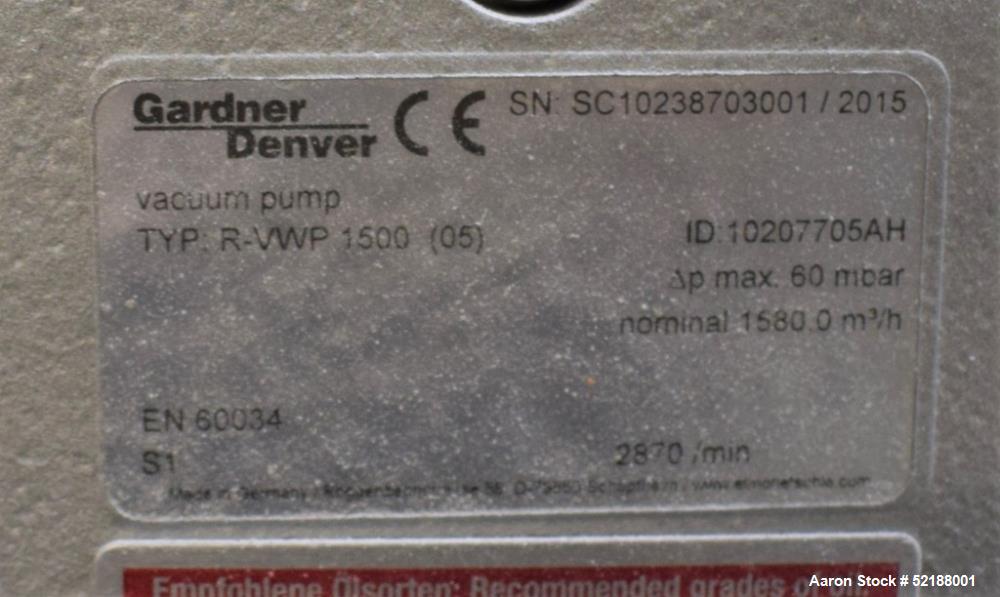 Used SB Plastics Machinery Continuous Infrared + Vacuum Systems Moby SSP Solid State Polycondensation Line, Type MOBY 1-6000.  Completely electric, crystallization is done in the reactor with the inf...