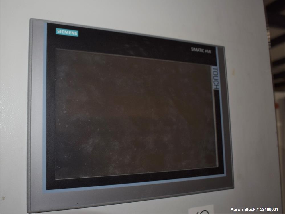 Used SB Plastics Machinery Continuous Infrared + Vacuum Systems Moby SSP Solid State Polycondensation Line, Type MOBY 1-6000.  Completely electric, crystallization is done in the reactor with the inf...