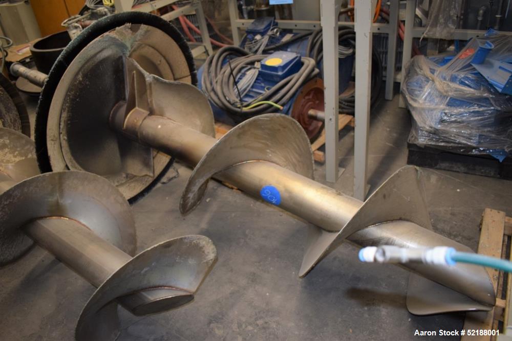 Used SB Plastics Machinery Continuous Infrared + Vacuum Systems Moby SSP Solid State Polycondensation Line, Type MOBY 1-6000.  Completely electric, crystallization is done in the reactor with the inf...