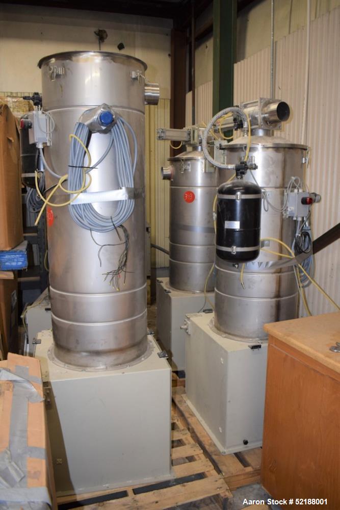 Used SB Plastics Machinery Continuous Infrared + Vacuum Systems Moby SSP Solid State Polycondensation Line, Type MOBY 1-6000.  Completely electric, crystallization is done in the reactor with the inf...