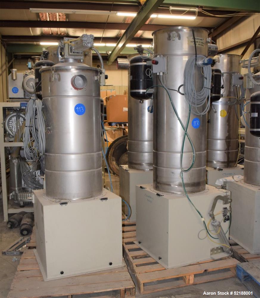 Used SB Plastics Machinery Continuous Infrared + Vacuum Systems Moby SSP Solid State Polycondensation Line, Type MOBY 1-6000.  Completely electric, crystallization is done in the reactor with the inf...