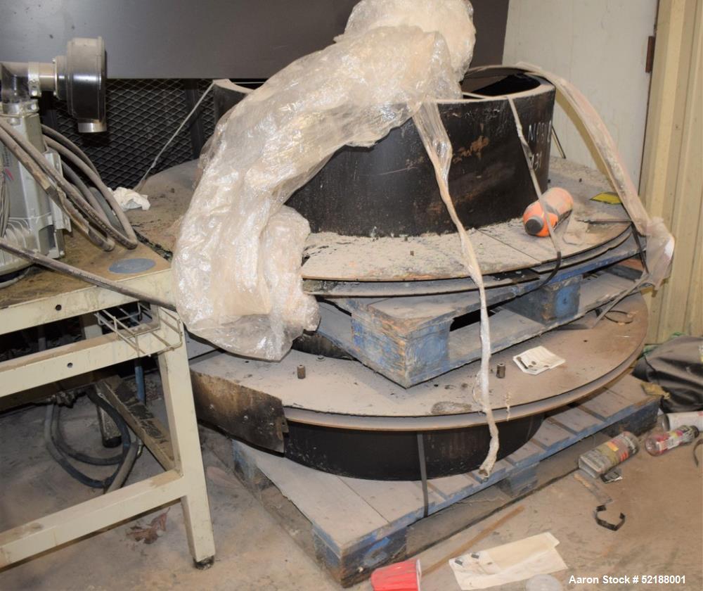 Used SB Plastics Machinery Continuous Infrared + Vacuum Systems Moby SSP Solid State Polycondensation Line, Type MOBY 1-6000.  Completely electric, crystallization is done in the reactor with the inf...