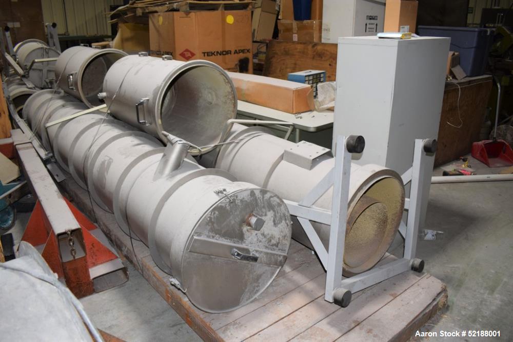 Used SB Plastics Machinery Continuous Infrared + Vacuum Systems Moby SSP Solid State Polycondensation Line, Type MOBY 1-6000.  Completely electric, crystallization is done in the reactor with the inf...