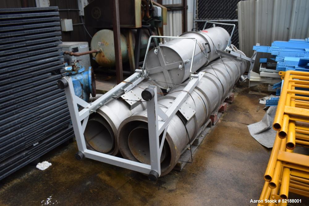 Used SB Plastics Machinery Continuous Infrared + Vacuum Systems Moby SSP Solid State Polycondensation Line, Type MOBY 1-6000.  Completely electric, crystallization is done in the reactor with the inf...
