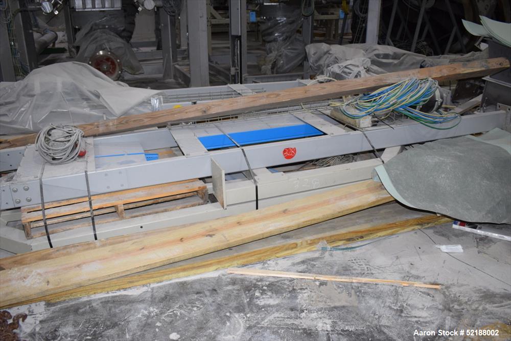 Used SB Plastics Machinery Continuous Infrared + Vacuum Systems Moby SSP Solid State Polycondensation Line, Type MOBY 1-6000.  Completely electric, crystallization is done in the reactor with the inf...