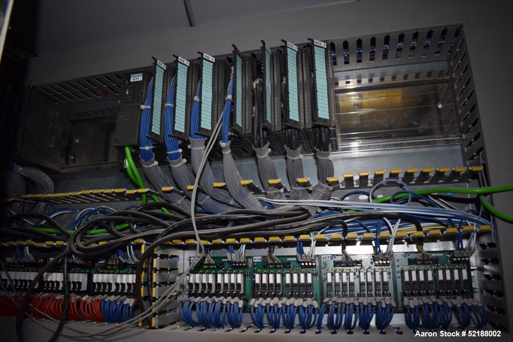 Used SB Plastics Machinery Continuous Infrared + Vacuum Systems Moby SSP Solid State Polycondensation Line, Type MOBY 1-6000.  Completely electric, crystallization is done in the reactor with the inf...
