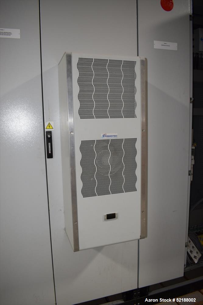 Used SB Plastics Machinery Continuous Infrared + Vacuum Systems Moby SSP Solid State Polycondensation Line, Type MOBY 1-6000.  Completely electric, crystallization is done in the reactor with the inf...