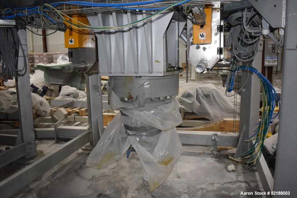 Used SB Plastics Machinery Continuous Infrared + Vacuum Systems Moby SSP Solid State Polycondensation Line, Type MOBY 1-6000.  Completely electric, crystallization is done in the reactor with the inf...
