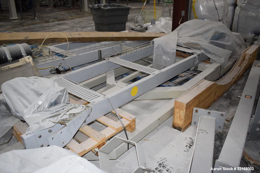 Used SB Plastics Machinery Continuous Infrared + Vacuum Systems Moby SSP Solid State Polycondensation Line, Type MOBY 1-6000.  Completely electric, crystallization is done in the reactor with the inf...