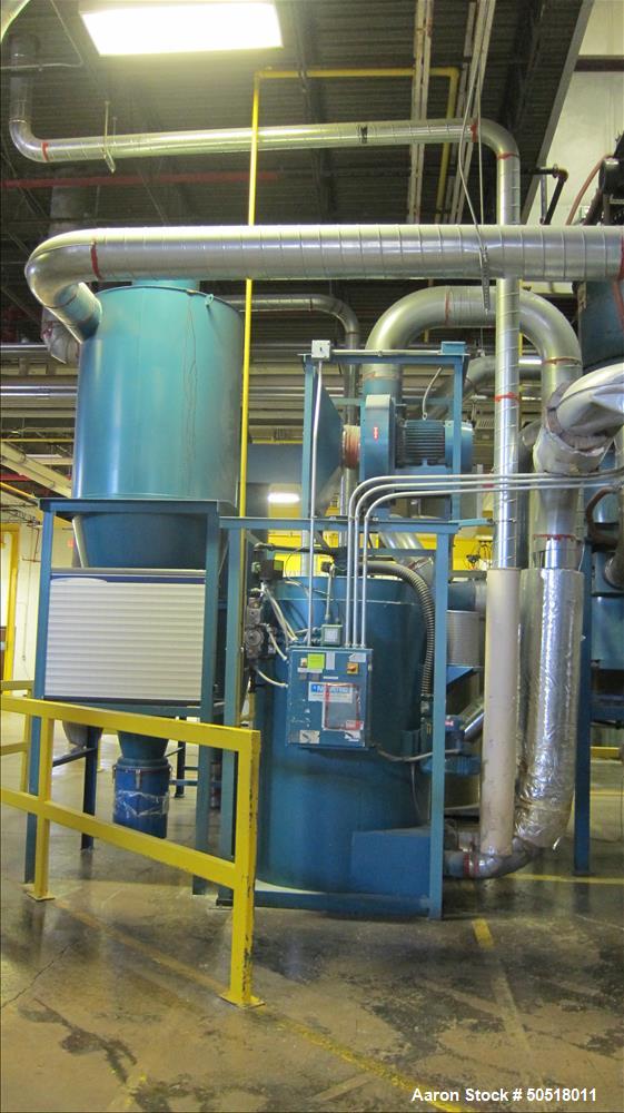 Used Novatec Dryer/Crystallizer, Dryer:Model GFH-2500, SN 10A3396-0135, Year 2006, Novatec Crystallizer Model CCR-2500, S/N 10A3416-0067, 460 Volt, 3 Phase, 60 Hz., 35.6 KVA, 48.7 Amps, Year 2006