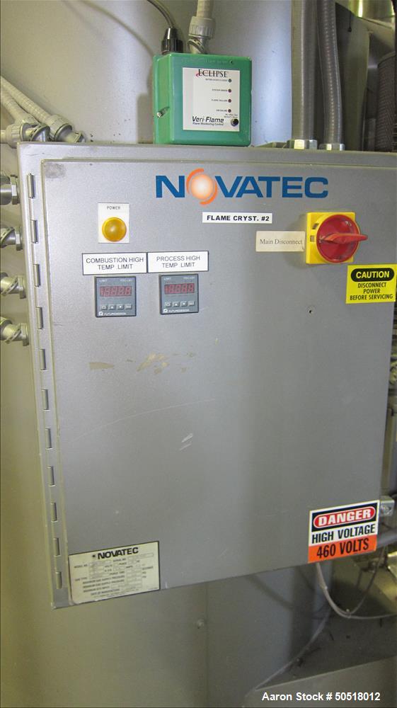 Lot# 308 - Used-Novatec Crystallizer Model GPH-2500, SN 9258-0165, Year 2009, Natural Gas Fired,