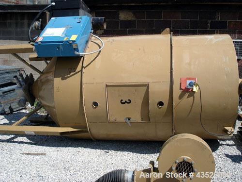 Used Novatech Hopper Dryer, Model PHH1500. With 4000# insulated hopper, electrically heated with blower.