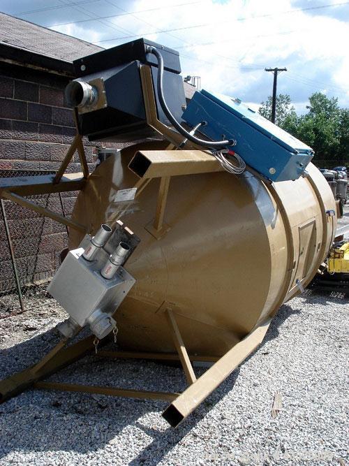 Used Novatech Hopper Dryer, Model PHH1500. With 4000# insulated hopper, electrically heated with blower.