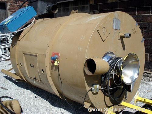 Used Novatech Hopper Dryer, Model PHH1500. With 4000# insulated hopper, electrically heated with blower.