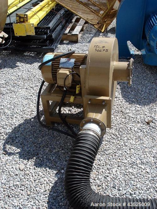 Used Novatech Hopper Dryer, Model PHH1500. With 4000# insulated hopper, electrically heated with blower.
