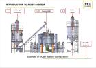 Used SB Plastics Machinery Continuous Infrared + Vacuum Systems Moby SSP Solid State Polycondensation Line, Type MOBY 1-6000.  Completely electric, crystallization is done in the reactor with the inf...