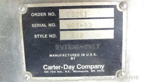 Used Stainless Steel Carter Day Spin-Away Spin Dryer, Model CWM2
