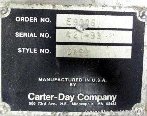Used Stainless Steel Carter Day Spin-Away Spin Dryer, Model CWM2