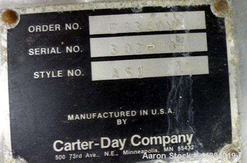 Used Stainless Steel Carter Day Spin-Away Spin Dryer, Model CWM2