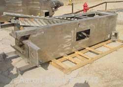USED: Carter Day spin dryer, stainless steel, style CZV1. Approximate 14"diameter x 96" long rotor. Requires an approximate 10 hp motor.