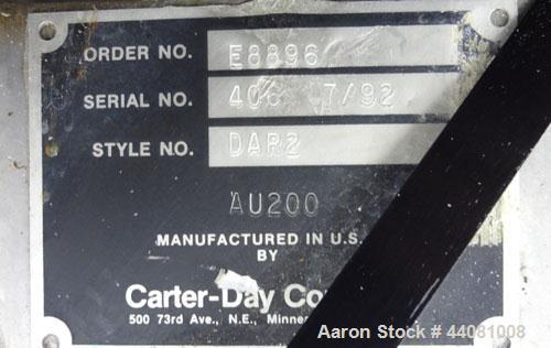 Used Stainless Steel Carter Day Spin-Away Spin Dryer, Model DBA2