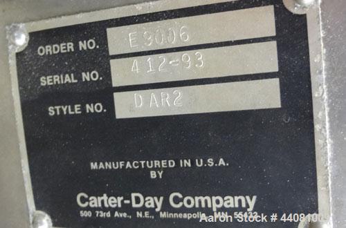 Used Stainless Steel Carter Day Spin-Away Spin Dryer, Model DBA2