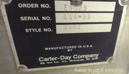 Used Stainless Steel Carter Day Spin-Away Spin Dryer, Model DBA2
