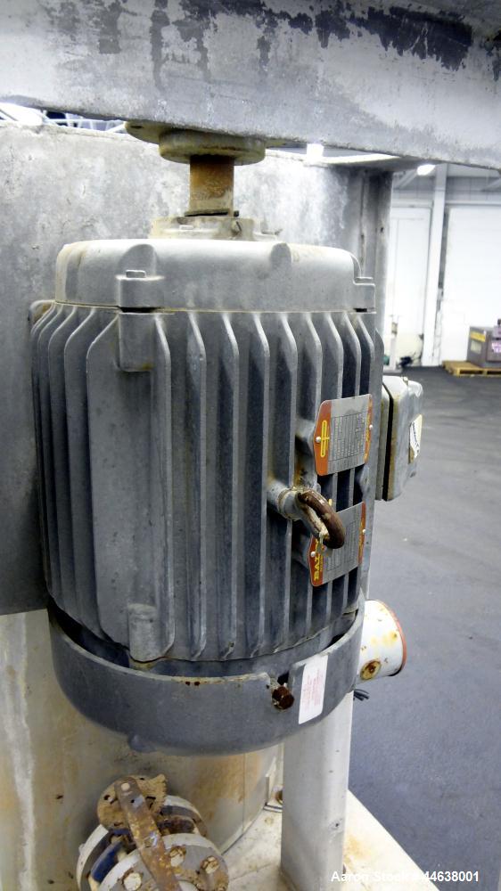 Used Gala Industries Spin Dryer, Model 12.3 ECBF, 304 Stainless Steel. Rotor speed 1017 rpm. Includes side access door, screen sections, and rotor. Driven by a 7.5 hp, 3/60/460 volt, 1180 rpm motor. ...