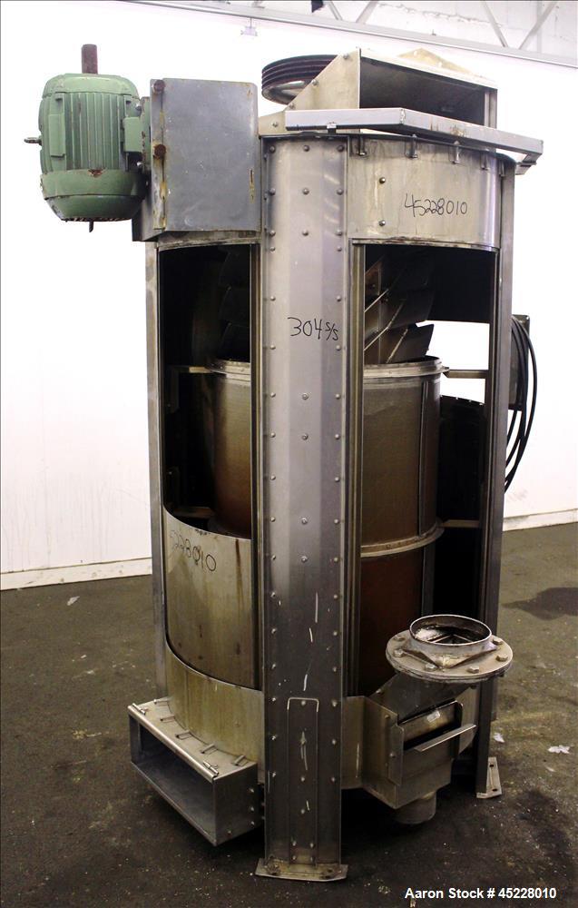 Used Simon & Barron Spin Dryer, 304 Stainless Steel.