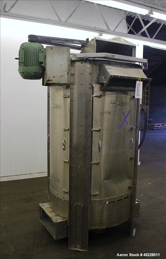 Used Simon & Barron Spin Dryer, 304 Stainless Steel.