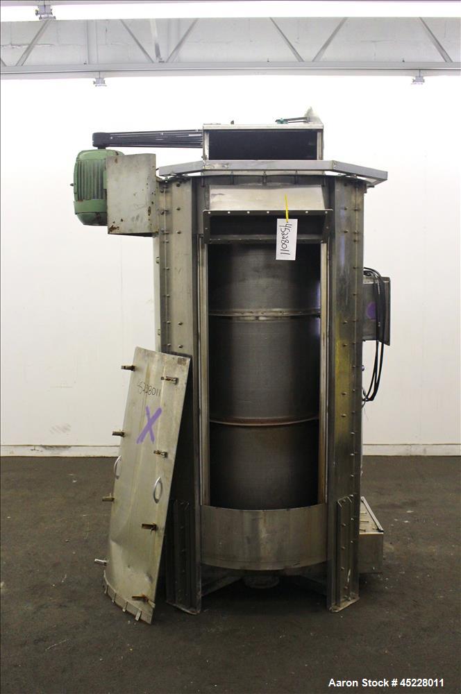 Used Simon & Barron Spin Dryer, 304 Stainless Steel.