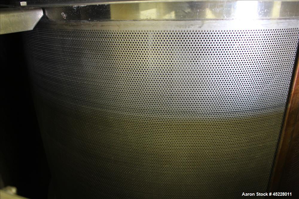 Used Simon & Barron Spin Dryer, 304 Stainless Steel.