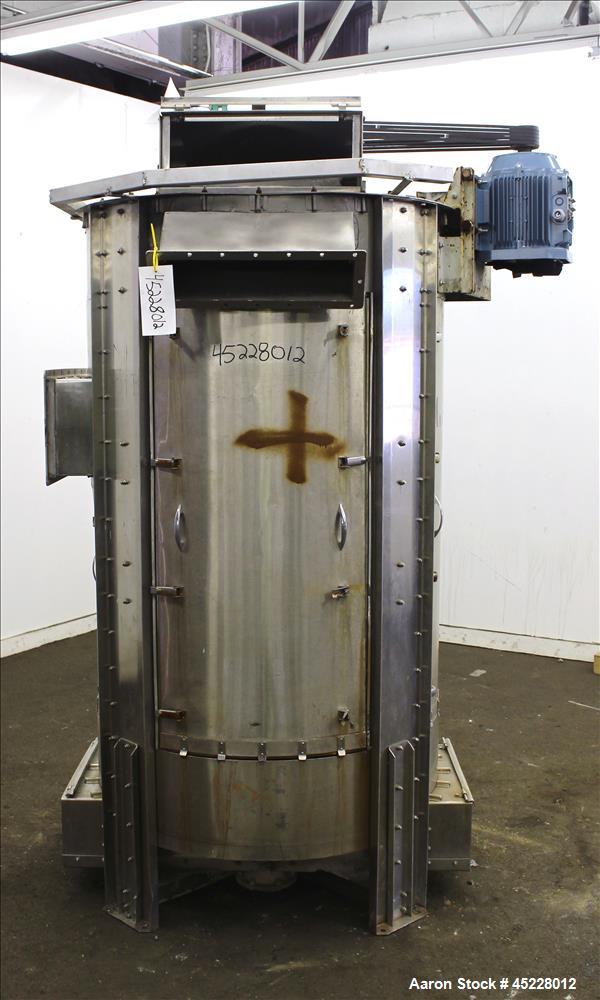 Used Simon & Barron Spin Dryer, 304 Stainless Steel.