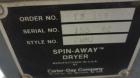 Used Stainless Steel Carter Day Spin-Away Spin Dryer, Model CWM2