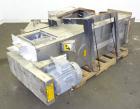Used Carter Day Spin-Away Spin Dryer, Model DAS2, 304 Stainless Steel. Driven by a 5hp, 3/60/230/460 volt, 1750 rpm motor. Includes an Agglomerate unit, model AU200, and a carbon steel stand.